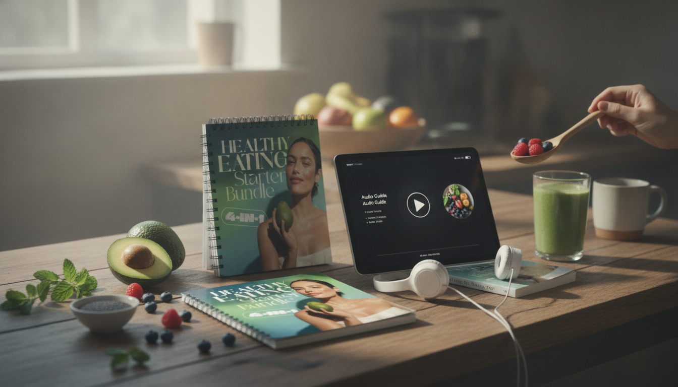 Fuel Your Life Starter Bundle: Healthy Eating PDF + Audio