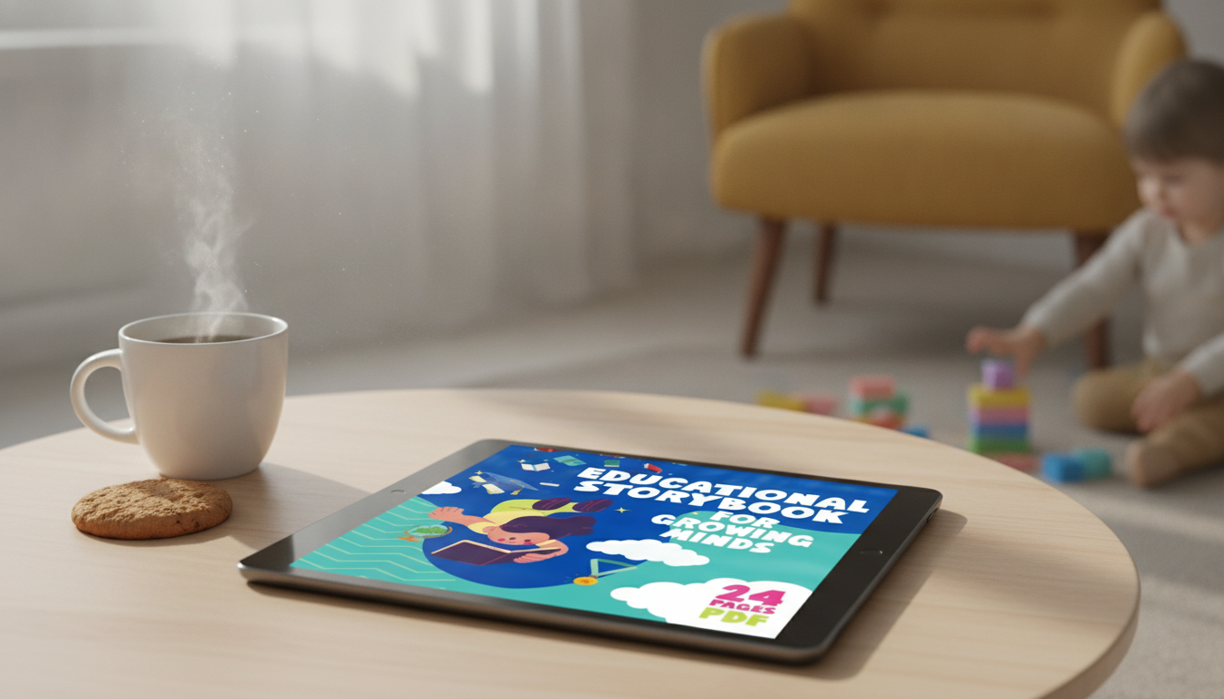 Imaginative Kids Storybook PDF with Gentle Life Lessons