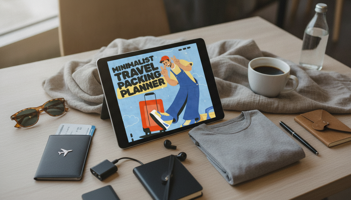 Minimalist Packing Planner: Light, Smart, Stress-Free Travel