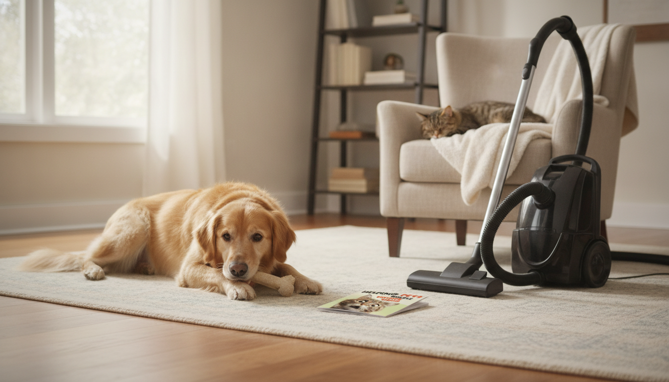 Vacuum Anxiety in Pets: Calm Dogs & Cats Step by Step