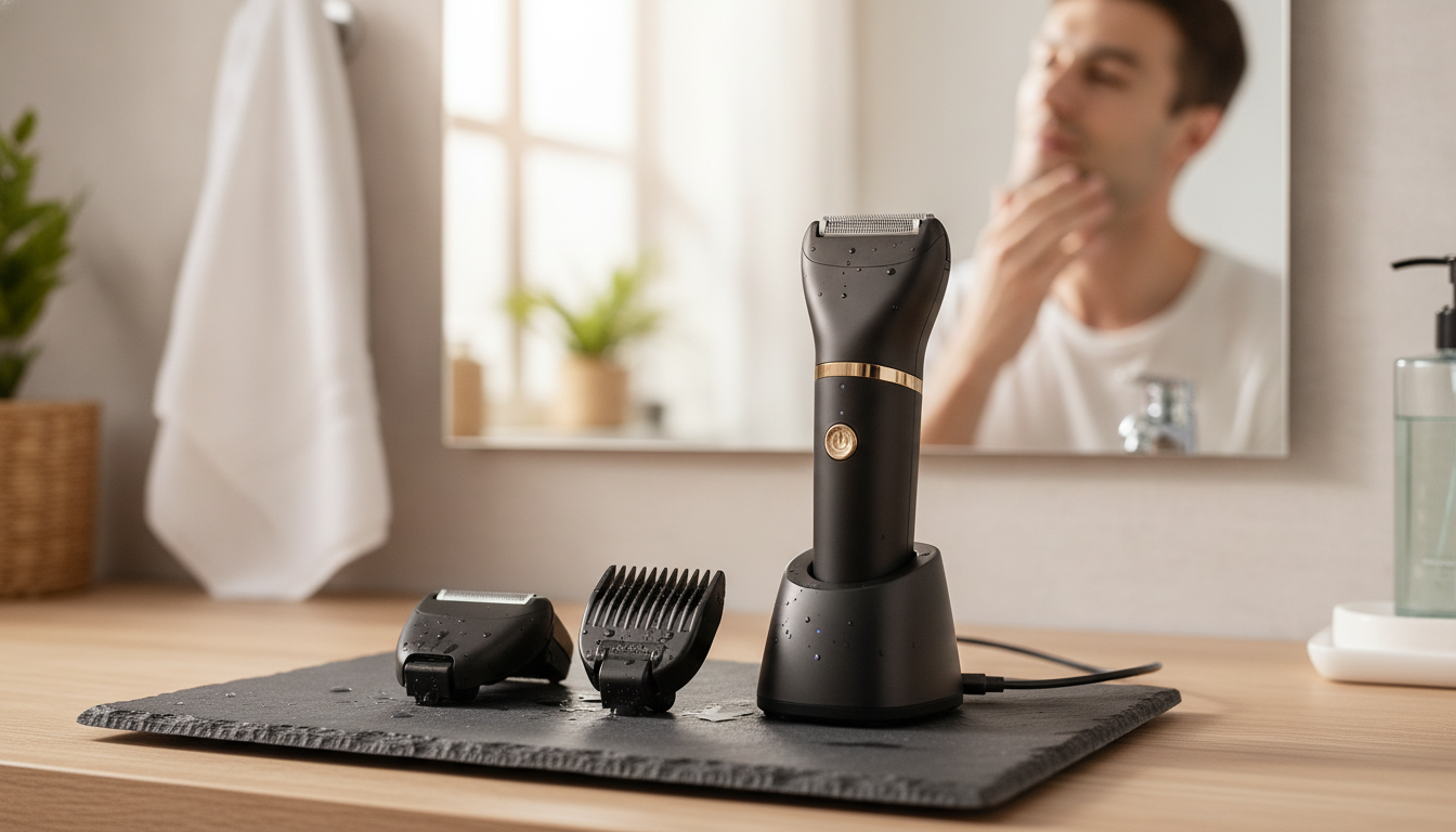 3-in-1 Rechargeable Trimmer for Beard & Body Grooming