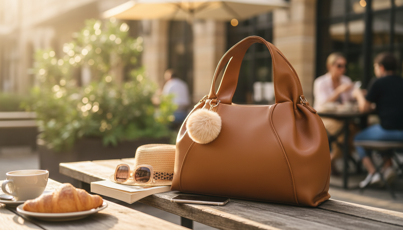 Soft Leather-Feel Large Tote: Roomy, Comfortable, Chic