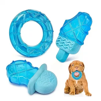 Cooling Popsicle Chew Toy for Dogs: Safe Summer Relief
