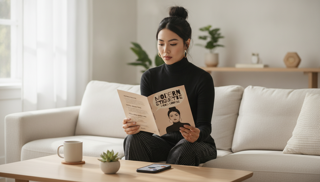 Modern Etiquette Checklist: Texts, RSVPs & Public Courtesy